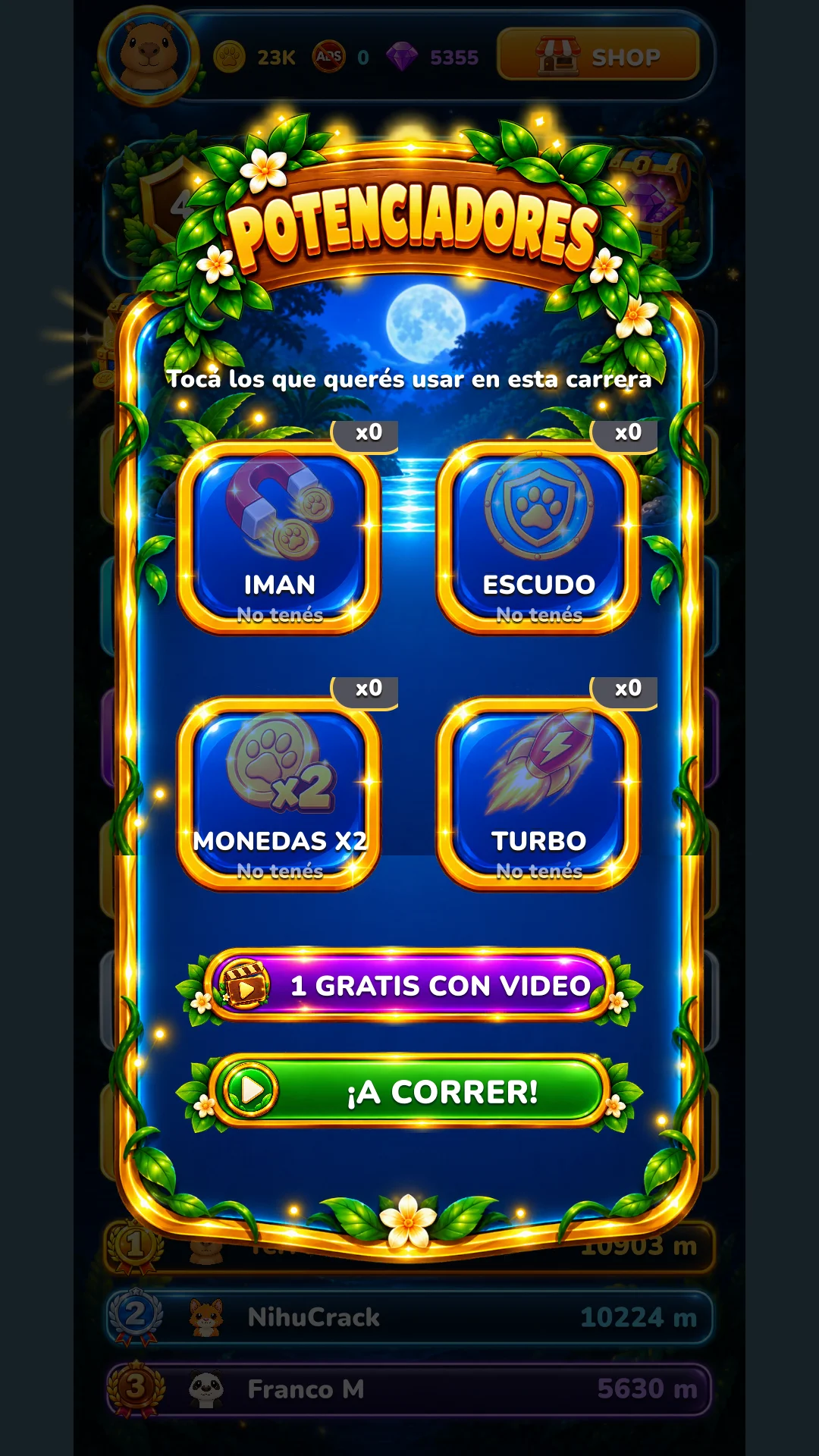 Potenciadores · versión 1.7