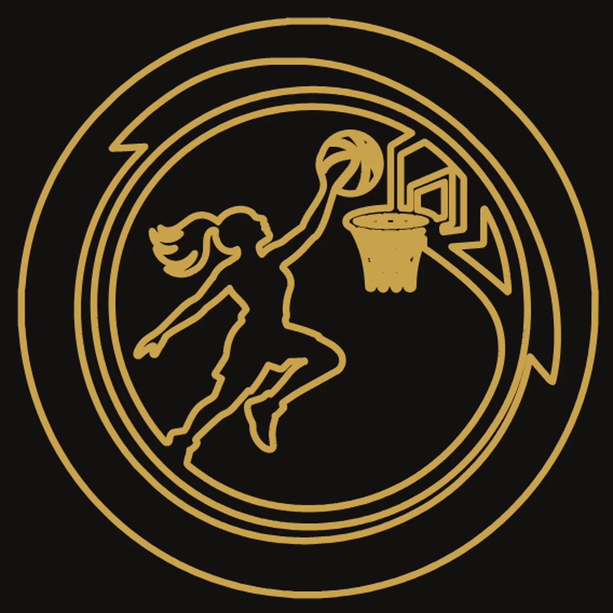 Plano DXF · Básquet femenino
