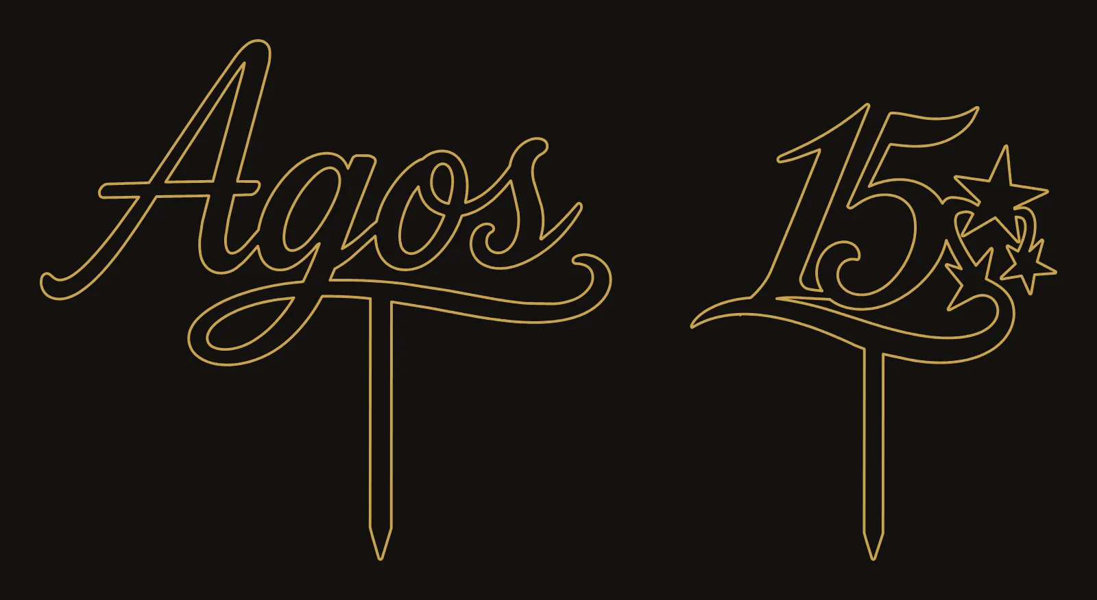 Plano DXF · Agos 15 años