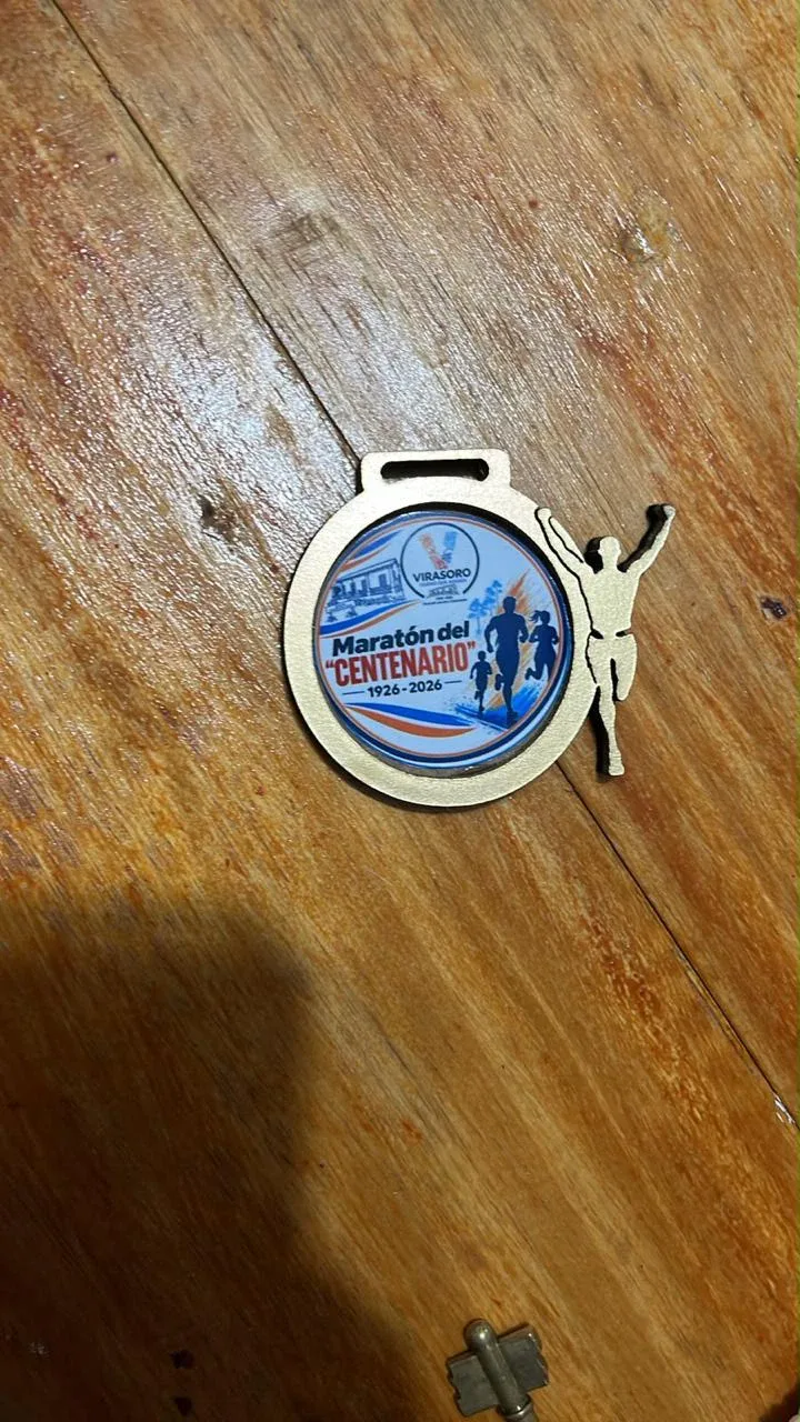 Medalla de la Maratón del Centenario de Virasoro